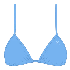 Boutine Sky Blue Bikini Top II