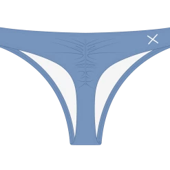 Boutine Slate Blue Classic Scrunch Bottoms