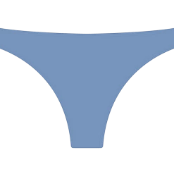 Boutine Slate Blue Classic Scrunch Bottoms