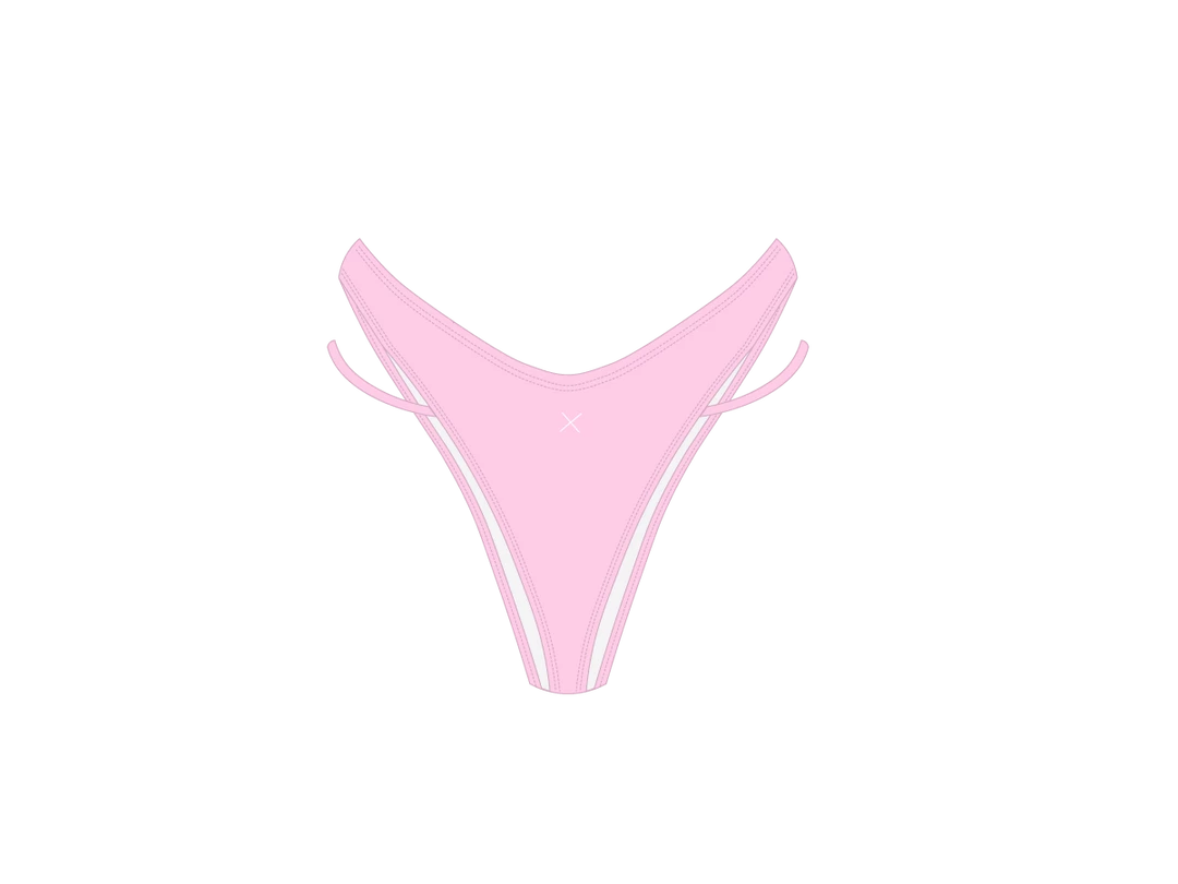 Boutine LA Dusty Pink Split Bottoms