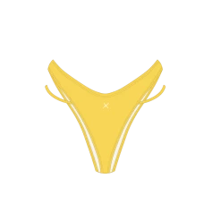 Boutine LA Tang Yellow Split Bottoms