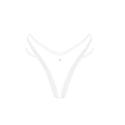 Boutine LA Venice White Split Bottoms