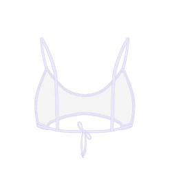 Boutine LA Lavender Split Top