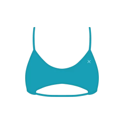 Boutine LA TOPS Marine Blue Split Top