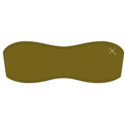 Boutine LA TOPS Khaki Strapless Top