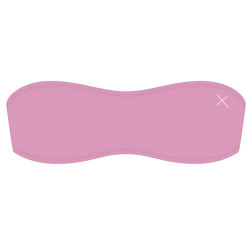 Boutine LA Blush Pink Strapless Top TOPS