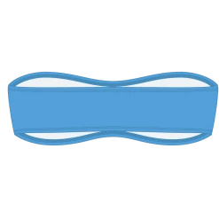 Boutine LA Sky Blue Strapless Top TOPS