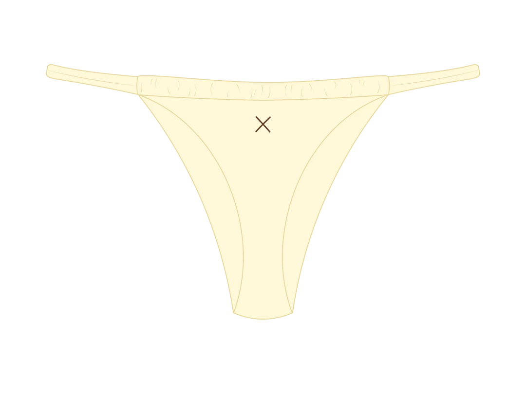 Boutine LA Vanilla Tie-Knot Bottoms