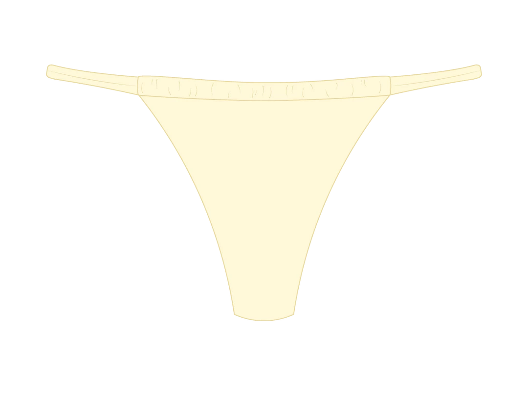Boutine LA Vanilla Tie-Knot Bottoms