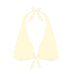 Boutine LA Vanilla Tie-Knot Bikini Top
