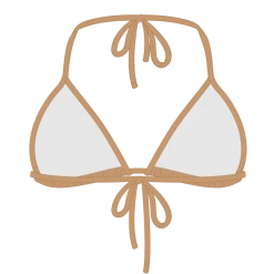 Boutine LA Laos Tan Bikini Top II TOPS
