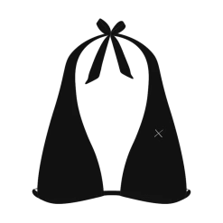 Boutine LA Manhattan Black Tropic Tie-Top TOPS