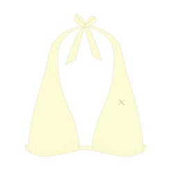 Boutine LA TOPS Vanilla Tropic Tie-Top