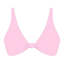 Boutine LA Twist Top X Twist Bottoms Dusty Pink Twist Top