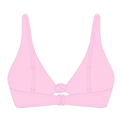 Boutine LA Twist Top X Twist Bottoms Dusty Pink Twist Top