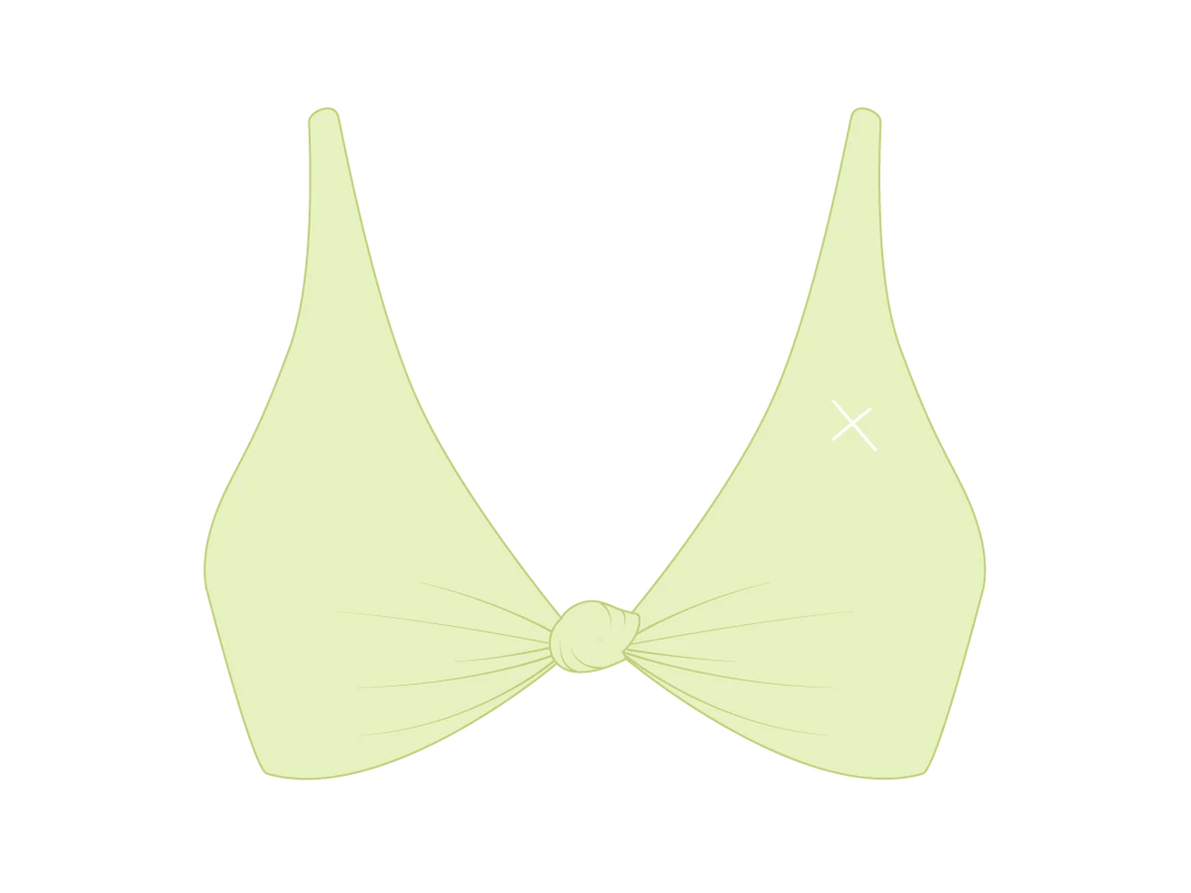 Boutine LA Twist Top X Twist Bottoms Ocean Blue Twist Top