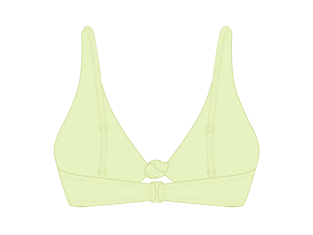 Boutine LA Twist Top X Twist Bottoms Ocean Blue Twist Top