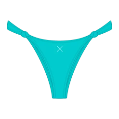 Boutine LA Twist Top X Twist Bottoms Cyan Twist Bottoms