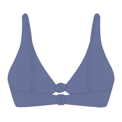 Boutine LA Pale Blue Twist Top