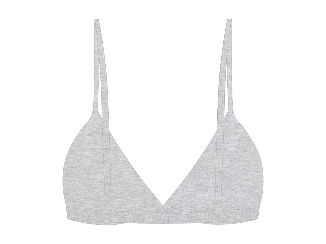 Boutine LA Coal Grey Bralette Top