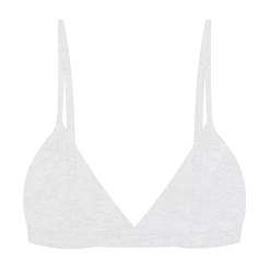 Boutine LA UNDERWEAR Feather Grey Bralette Top