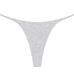 Boutine LA Coal Grey Scrunch Thong UNDERWEAR