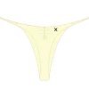 Boutine LA UNDERWEAR Vanilla Scrunch Thong