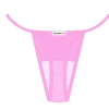 Boutine LA Pink Mesh Lace Thong Panty