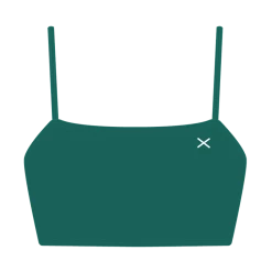 Boutine LA Valley Green Ribbed Camisole Top TOPS