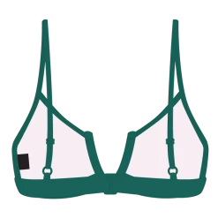 Boutine LA Valley Green V-Cut Top TOPS