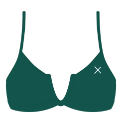 Boutine LA Valley Green V-Cut Top TOPS