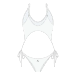 Boutine LA Venice White Two Piece One Piece ONE PIECES