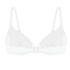 Boutine LA TOPS Venice White Bustier Top