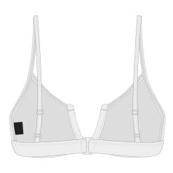 Boutine LA Venice White V-Cut Top