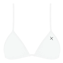 Boutine LA MATCHING SETS Venice White Bikini Top II