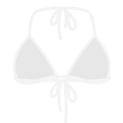 Boutine LA MATCHING SETS Venice White Bikini Top II
