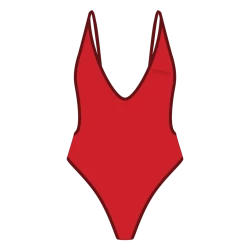 ChooksLA Very Bery Retro One-Piece