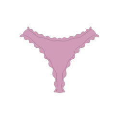 Boutine LA Blush Pink Wave Bottoms