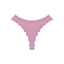 Boutine LA Blush Pink Wave Bottoms