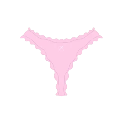 Boutine LA Dusty Pink Wave Bottoms