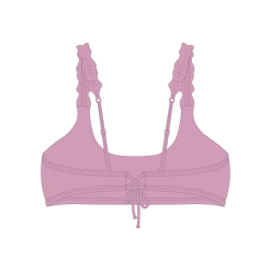 Boutine LA TOPS Blush Pink Wave Top