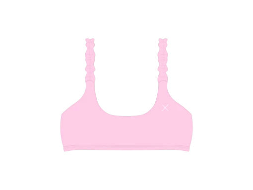 Boutine LA TOPS Dusty Pink Wave Top