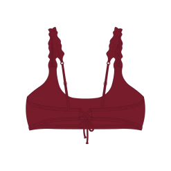 Boutine LA Plum Red Wave Top
