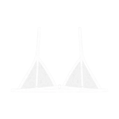 Boutine LA Venice White Minimal Lace Bralette