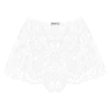 Boutine LA Venice White Minimal Lace Shorts