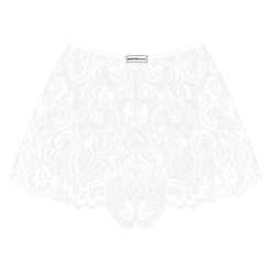 Boutine LA Venice White Minimal Lace Shorts