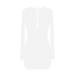 Boutine LA Venice Mesh Zipper Logo Cover-up Dress COVER-UPS