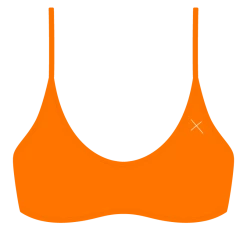 Boutine LA TOPS Wild Orange Adjustable Top