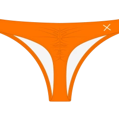 Boutine Wild Orange Classic Scrunch Bottoms