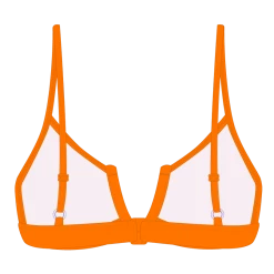 Boutine LA Wild Orange V-Cut Top